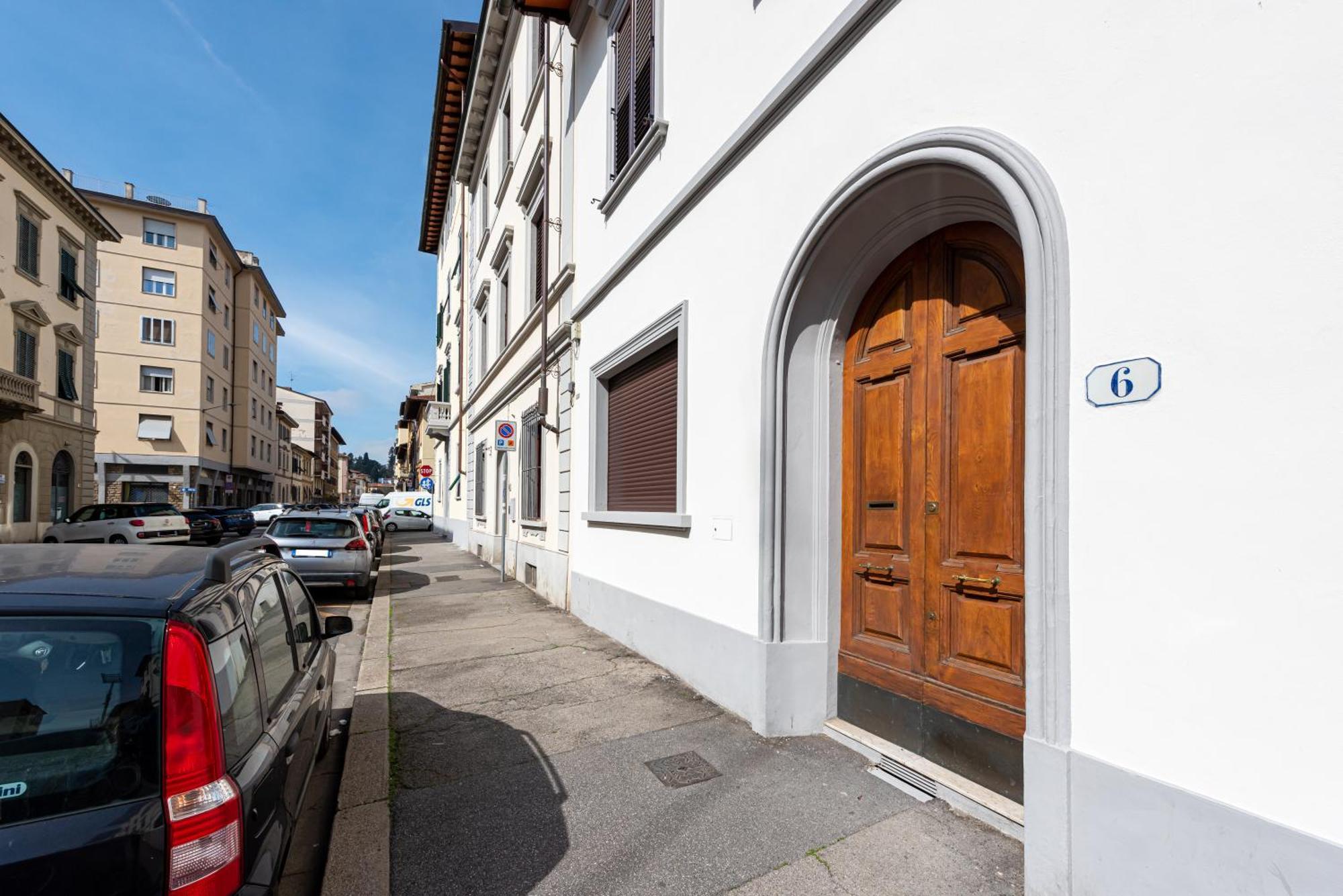 Ferienwohnung Casa Di Marte Florenz Exterior foto